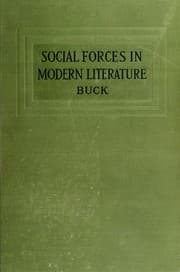 Tapa de Social forces modern literature