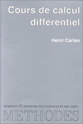 Tapa de Cours de calcul différentiel