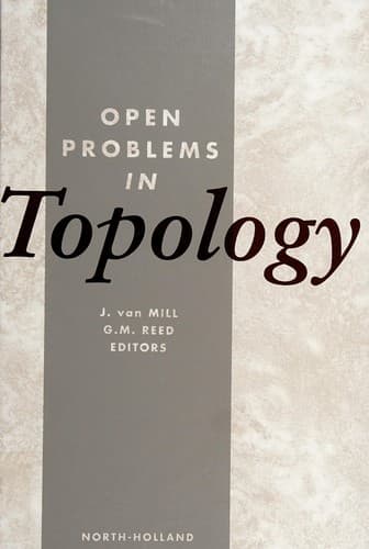 Tapa de Open problems in topology