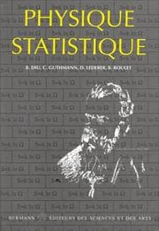 Tapa de Éléments de physique statistique