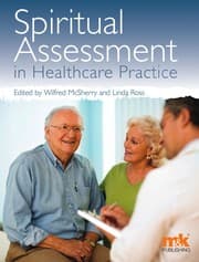 Tapa de Spiritual assessment in healthcare practice
