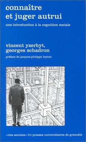 Tapa de Connaître et juger autrui
