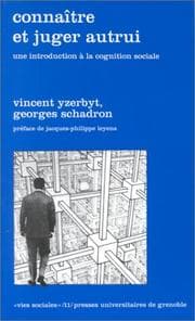 Tapa de Connaître et juger autrui
