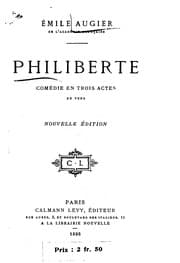 Tapa de Philiberte: comédie en trois actes et en vers