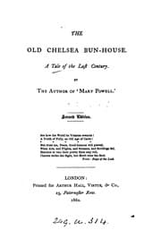 Tapa de The old Chelsea bun-house, by the author of 'Mary Powell'