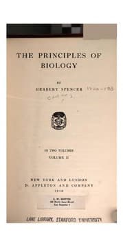 Tapa de The Principles of biology v.1