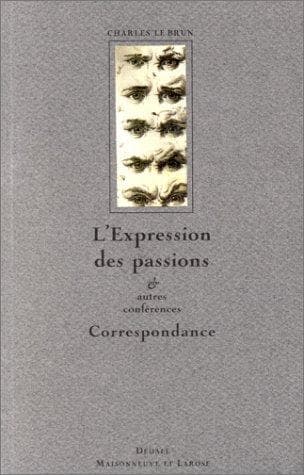 Tapa de L' expression des passions & autres conférences