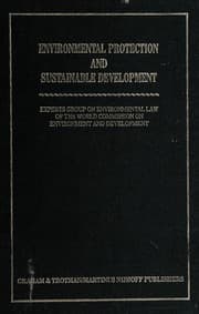 Tapa de Environmental protection and sustainable development