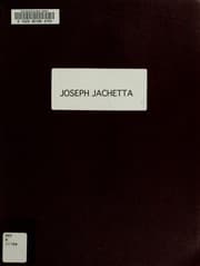 Tapa de Joseph Jachetta