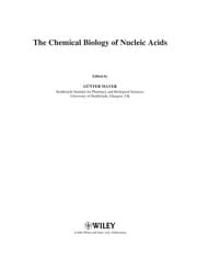 Tapa de The chemical biology of nucleic acids