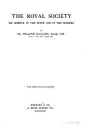 Tapa de The Royal Society; Or, Science in the State and in the Schools: Or, Science ..