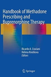 Tapa de Handbook of Methadone Prescribing and Buprenorphine Therapy
