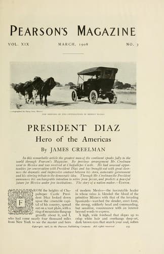 Tapa de President Diaz