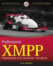 Tapa de Professional XMPP programming with JavaScript and jQuery
