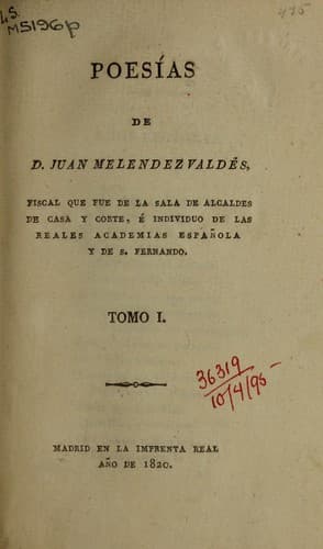 Tapa de Poesías