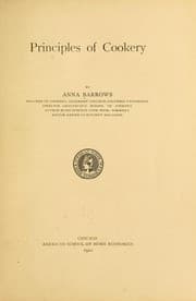 Tapa de Principles of cookery