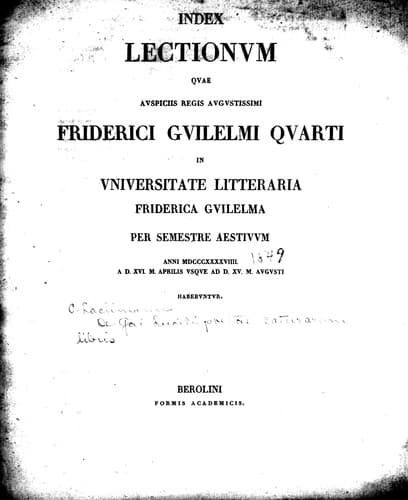 Tapa de [De Lucilii poetae satirarum libris]