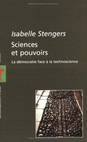 Tapa de Sciences et pouvoirs