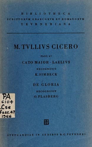 Tapa de Cato maior