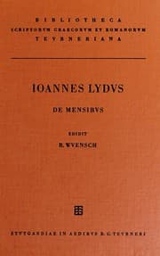 Tapa de Liber de mensibus