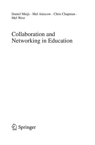 Tapa de Collaboration and Networking in Education