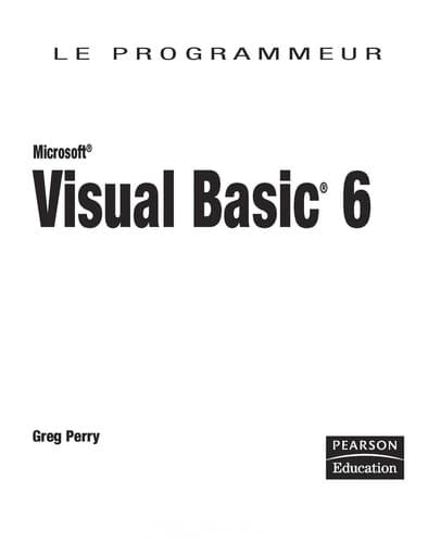 Tapa de Microsoft Visual Basic 6