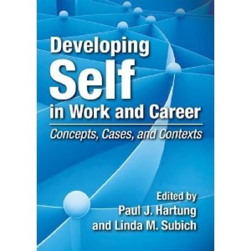 Tapa de Developing self in work and career