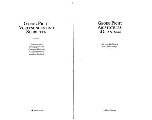 Tapa de Aristoteles' "De anima"