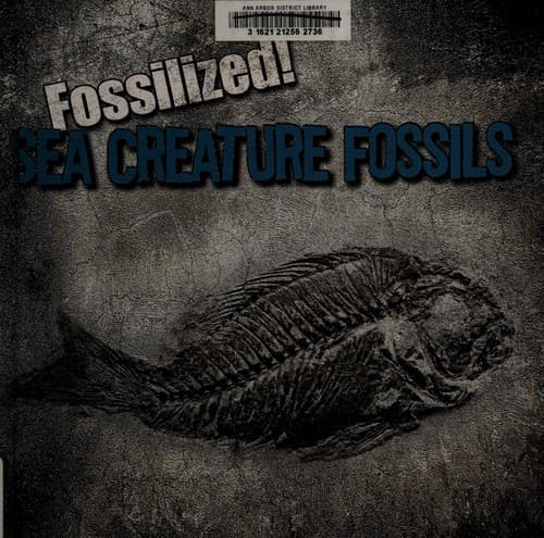 Tapa de Sea creature fossils