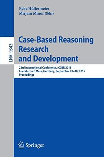 Tapa de Case-Based Reasoning Research and Development