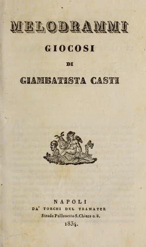 Tapa de Melodrammi giocosi