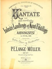 Tapa de Kantate ved den nordiske industri-landbrugs- og kunst-udstillings