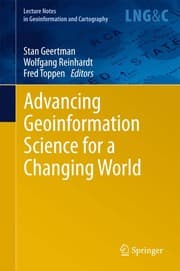 Tapa de Advancing Geoinformation Science for a Changing World