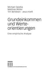 Tapa de Grundeinkommen und Werteorientierungen