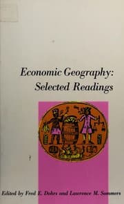 Tapa de Economic geography