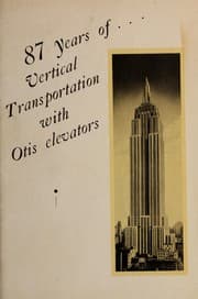 Tapa de 87 years of vertical transportation with Otis elevators