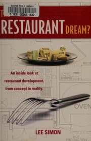 Tapa de The restaurant dream?