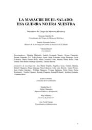 Tapa de La masacre de El Salado
