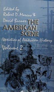 Tapa de The American scene