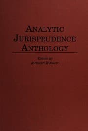 Tapa de Analytic jurisprudence anthology