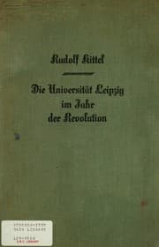 Tapa de Die Universität Leipzig im Jahr der Revolution