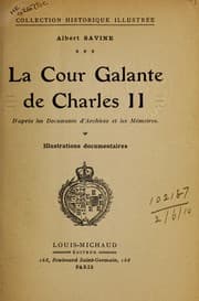 Tapa de La cour galante de Charles II
