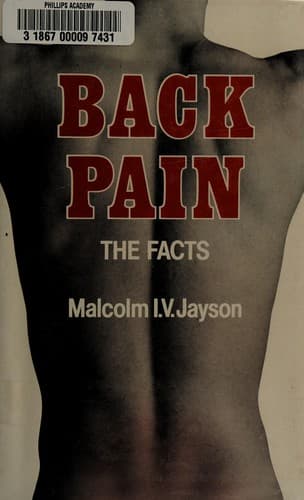 Tapa de Back Pain