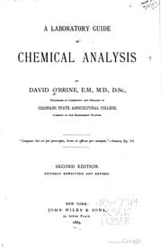 Tapa de A laboratory guide in chemical analysis