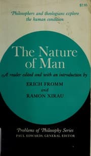 Tapa de The nature of man