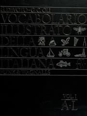 Tapa de Vocabolario illustraro della lingua italiana