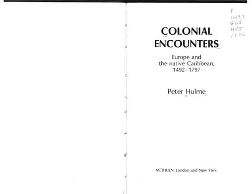 Tapa de Colonial Encounters