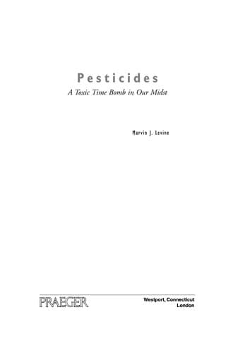 Tapa de Pesticides
