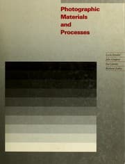Tapa de Photographic materials and processes