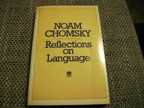 Tapa de Reflections on language